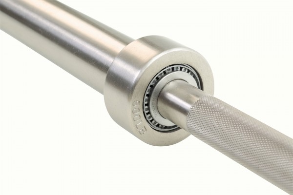 Detail Olympic Stange USA 220 cm belastbar bis 225kg_5003