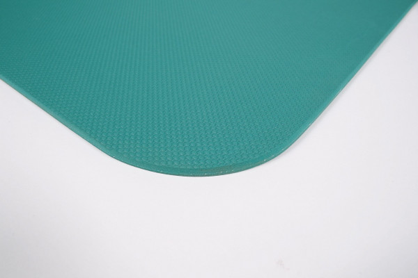 Yogamatte grün ecke