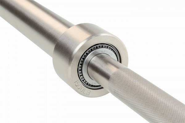 Detail Olympic Stange USA 220 cm belastbar bis 680kg_5001