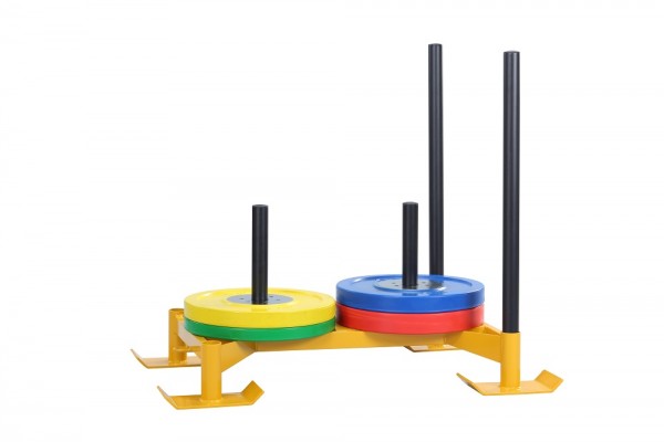 Gewichtsschlitten 530 bestückt